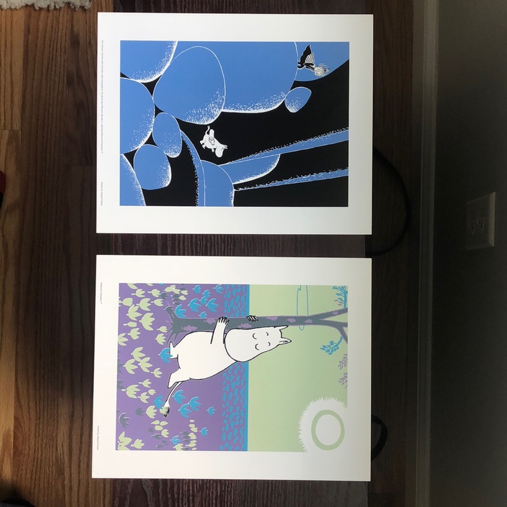 Two Muumupeikko Prints
